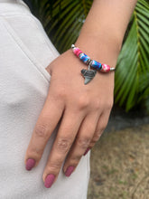 Load image into Gallery viewer, Shark Tooth Bracelet With Colorful Femo Beads
