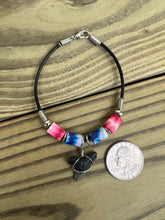 Load image into Gallery viewer, Shark Tooth Bracelet With Colorful Femo Beads