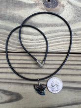 Load image into Gallery viewer, Fossil Hemipristis Shark Necklace Right Tip