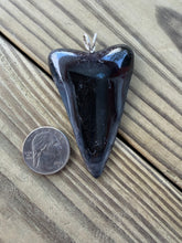 Load image into Gallery viewer, 2 3/4 Inch Fossilized Mako Shark Tooth Pendant | Handmade in USA