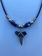 Load image into Gallery viewer, Shark Tooth Necklace Star Femo Beads