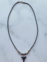 Load image into Gallery viewer, Shark Tooth Necklace Panda Femo Beads