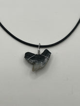 Load image into Gallery viewer, Plain Fossilized Tiger Shark Tooth Necklace - Right Tip