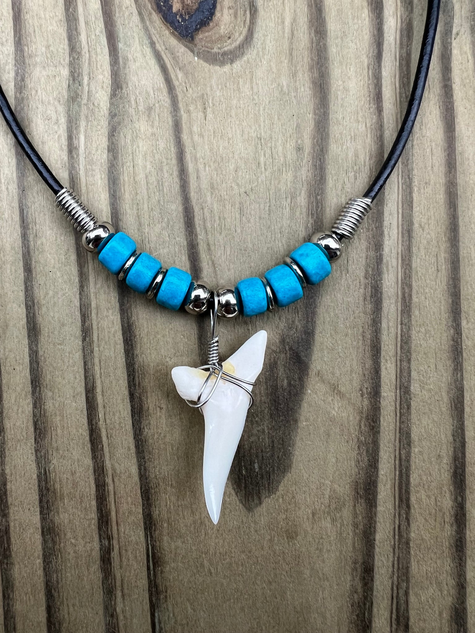 Fossil Shark Tooth Necklace Great Sharks Teeth Coconut Bead SUP Surfer  Hawaiian Beach Jewelry 7038M LA - Etsy | Shark tooth necklace, Tooth  necklace, Shark teeth jewelry