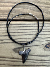 Load image into Gallery viewer, 1 1/2 Inch Fossilized Mako Shark Tooth Necklace
