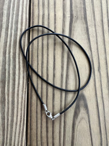 2 1/16 Inch Polished Mako Shark Tooth Necklace