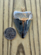 Load image into Gallery viewer, Polished Great White Shark Tooth Necklace Pendant - 2 3/16 Inch Fossil
