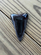 Load image into Gallery viewer, 2 3/4 Inch Fossilized Mako Shark Tooth Pendant | Handmade in USA
