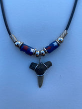 Load image into Gallery viewer, Shark Tooth Necklace Star Femo Beads
