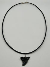 Load image into Gallery viewer, Plain Fossilized Hemipristis Shark Tooth Necklace - 1 Inch Tooth
